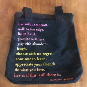 By Quotable Book tote/bag 💜💕